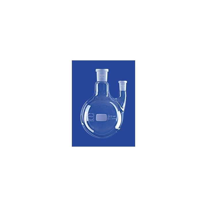 Zweihals-Rundkolben 4000 ml Seitenhals parallel Duran Mitte NS29/32 Seite NS29/32