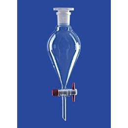 Scheidetrichter Borosilikatglas 3.3 100 ml konisch PTFE Küken NS19/26 VE 2 Stck.