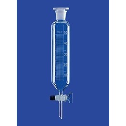 Scheidetrichter zylindrisch Borosilikatglas 1000 ml Glasküken graduiert NS29/32 VE 2 St.