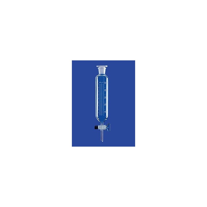 Scheidetrichter zylindrisch Borosilikatglas 1000 ml Glasküken graduiert NS29/32 VE 2 St.