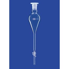 Separating funnel acc. to Gilson 50 ml borosilicate glass 3.3 glass plug NS19/26 pack 2 pcs.