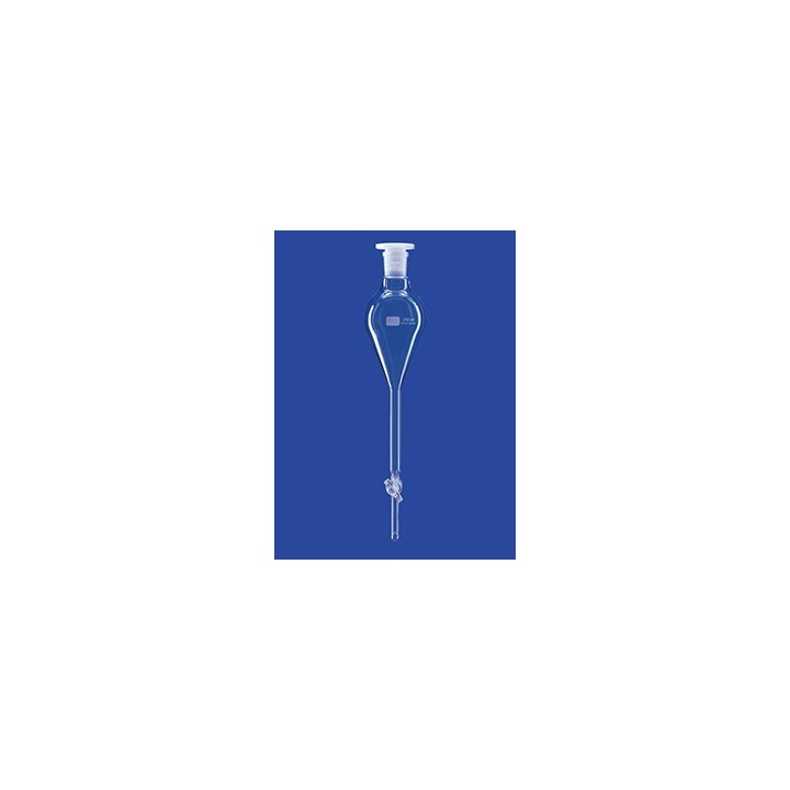 Separating funnel acc. to Gilson 50 ml borosilicate glass 3.3 glass plug NS19/26 pack 2 pcs.