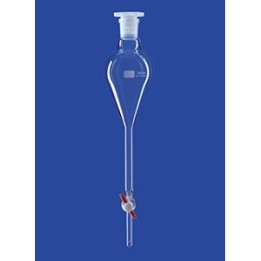 Scheidetrichter nach Gilson 50 ml Borosilikatglas 3.3 PTFE Küken NS19/26 VE 2 Stck.