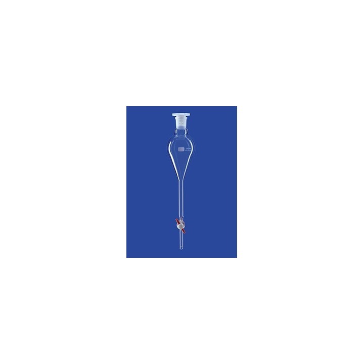 Scheidetrichter nach Gilson 500 ml Borosilikatglas 3.3 PTFE Küken NS29/32 VE 2 Stck.