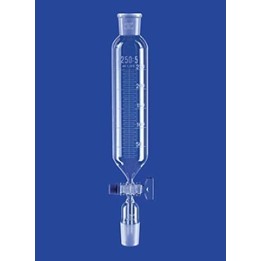 Tropftrichter zylindrisch 100 ml:2 ml massives Glasküken Boro 3.3 NS29/32 VE 2 Stck.