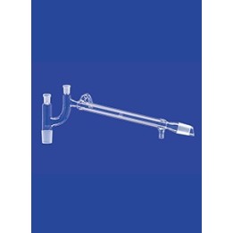 Distilling Link Claisen Liebig condenser water connection GL 14 cones NS29/32 Length 400 mm