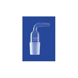 Adapter bent Duran with cone NS24/29 and glass olive