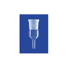 Adapter straight Glas with socket NS14/23 and glass olive