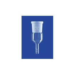 Adapter straight Glas with socket NS29/32 and glass olive
