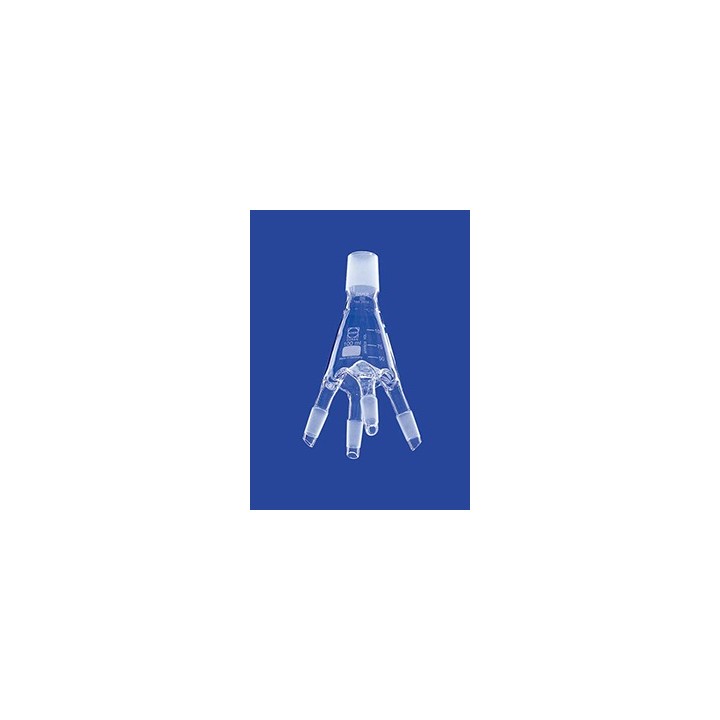 Distributor for distilling receiver Bredt glass cone NS19/26