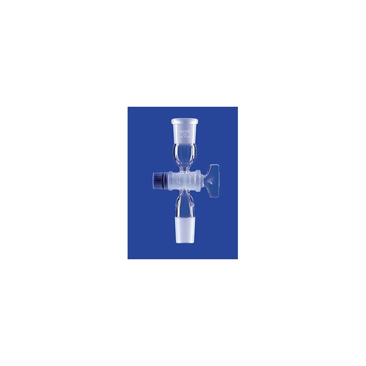 Connector with stopcock socket and cone glass cone NS29/32 socket NS29/32