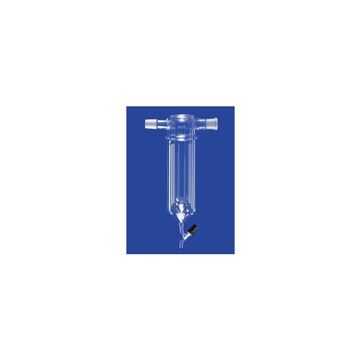 Cold trap with socket and cone with condensate drain glass 500 ml