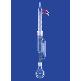 Extraktionsapparat nach Soxhlet Dimrothkühler Rundkolbe 100 ml Extraktor 70 ml Kühler NS34/35