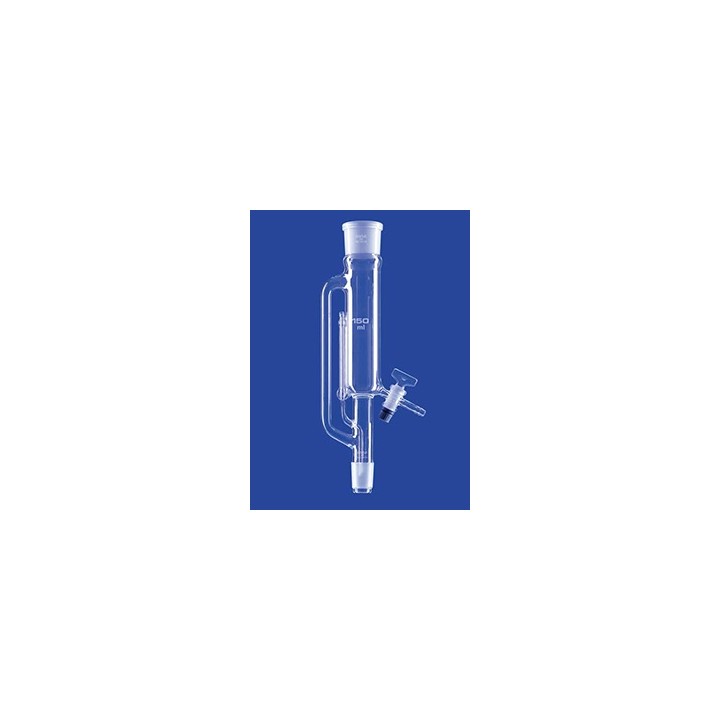 Soxhlet-Extraktionsaufsatz mit Hahn Extraktor 150 ml Kühler NS45/40