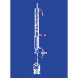 Kühler mit Vorlage nach Twisselmann Glas für Extraktor 100-250 ml Kühler NS45/40