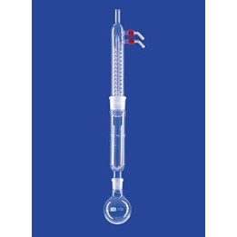 Extraktionsapparat zur Extraktion aus festen Stoffen (warm) Glas Extraktor 70 ml Kühler NS45/40