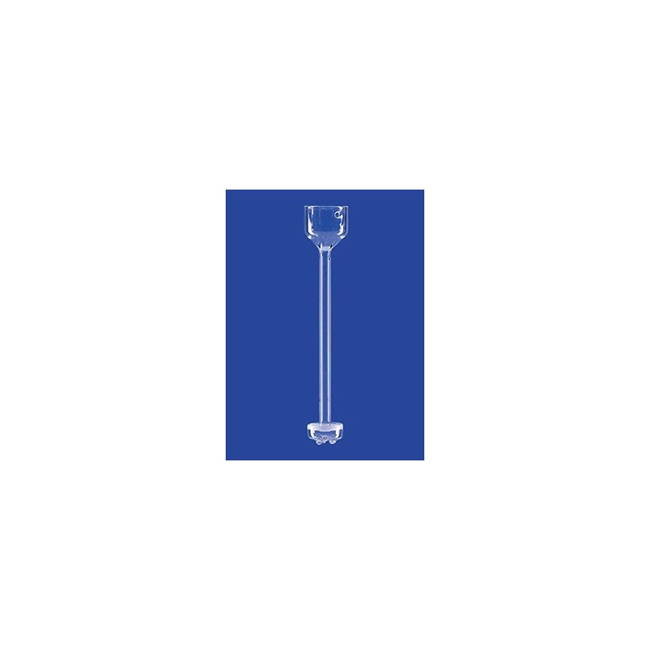 Distribution tube with frit Por. 0 for Specific Heavier Solvents glass Extractor 100 ml