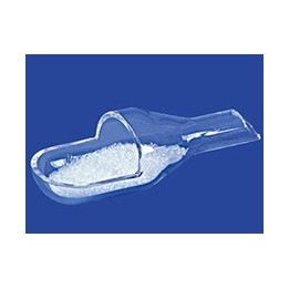 Weighing scoop/funnel combination glass 10 ml length 127 mm
