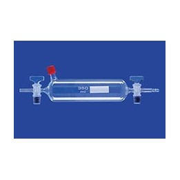 Gas sampling tube without nozzle 350 ml glass
