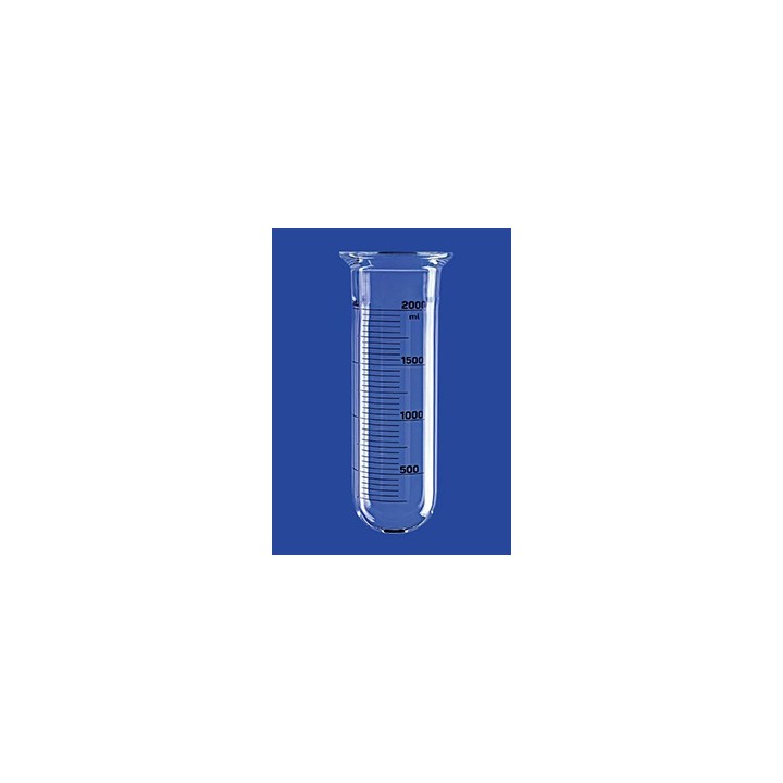 Reaction vessels 0,25 L cylindrical flat glass DN60