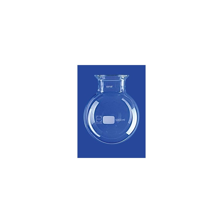 Reaction vessel 20 L spherical glass flange DN150