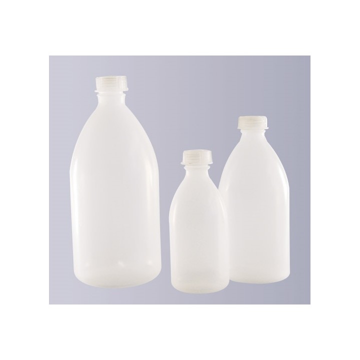 Butelka wąskoszyjna PP 1000 ml bez zakrętki GL 28 autoklawowalna