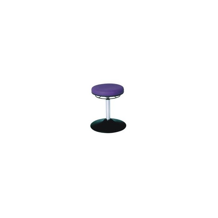 Rotary stool with disc base WS3310 T KL Classic seat with synthetic leather 430-620 mm