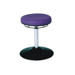 Drehhocker WS3310 TPU KL Classic kunstledergepolstert Fuß mit PU-Kante Höhe 440-630 mm