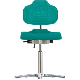 Drehstuhl Classic WS 1210 E Soft-PUR, türkis | Hornik