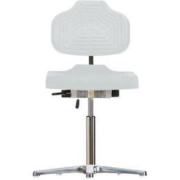 Swivel chair WS 1210 E Soft-PUR light grey | Hornik