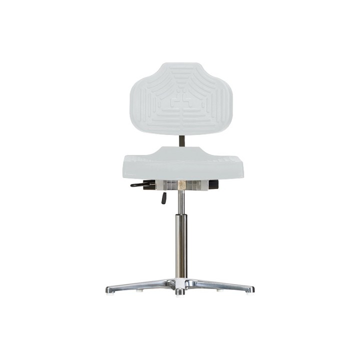 Drehstuhl WS 1210 E Soft-PUR lichtgrau | Hornik