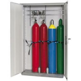 Druckgasflaschenschrank GOD.215.135 grau | Hornik