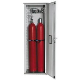 Druckgasflaschenschrank GOD.215.070.R grau | Hornik