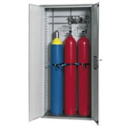 Druckgasflaschenschrank GOD.215.100 grau | Hornik