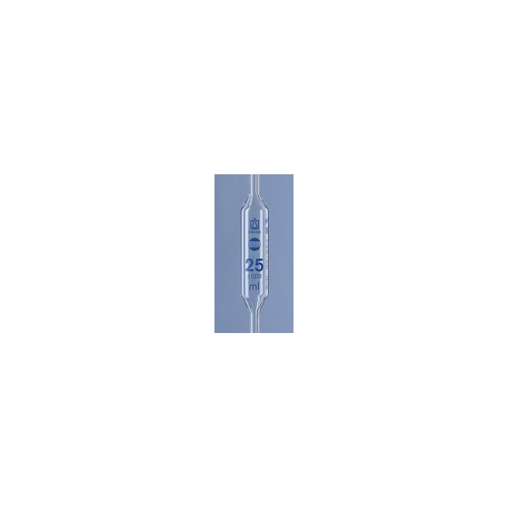 Vollpipette 2 ml AR-Glas Klasse AS, blau | Hornik
