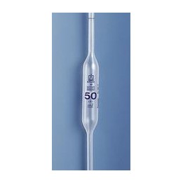 Vollpipette 50 ml PP 1 Marke