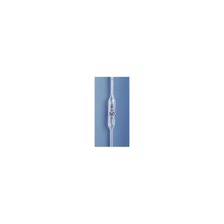 Vollpipette 50 ml PP 1 Marke