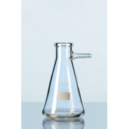 DURAN Saugflasche 500 ml, Glas-Olive, Erlenmeyer | Hornik