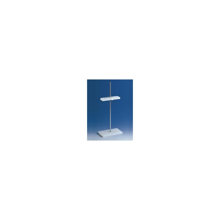 Stojak filtracyjny na 4 lejki PP 450 x 140 mm | Hornik
