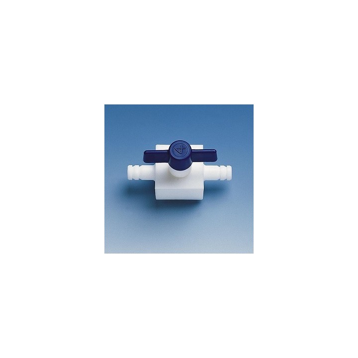 Disposable PTFE Valve, 8 mm ID, 4 mm Bore | Hornik