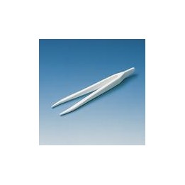 PMP Tweezers, pointed ends, white 145 mm, pack of 10 | Hornik