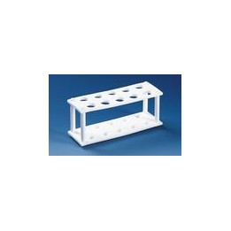 PTFE Test Tube Rack, 21 Tubes up to Ø 13 mm | Hornik