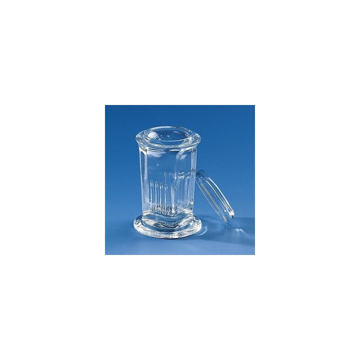 Färbetrog Coplin rund, Natron-Kalk-Glas | Hornik