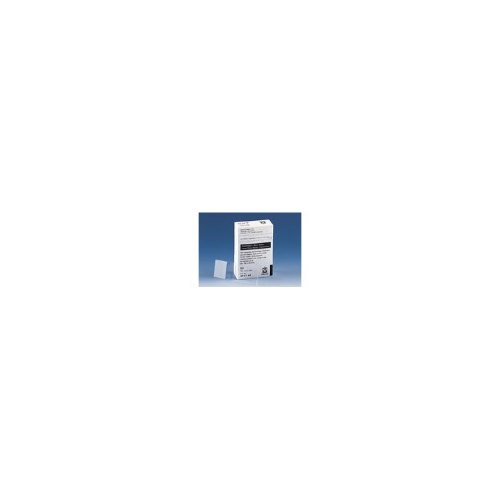 Szkiełka półbiałe 1 mm, 76x26 mm, nieoszlifowane | Hornik