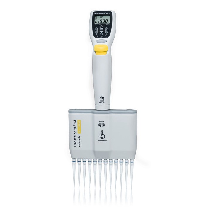 Pipeta wielokanałowa Transferpette -12 electronic 5–100 µl | Hornik