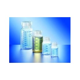 Weithalsflasche PP 250 ml mit Verschluss | Hornik