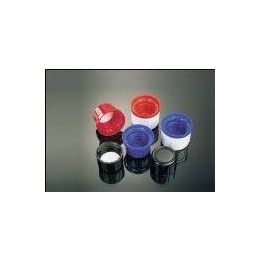 Originalitätsverschluss PP weiß/blau 100-1000 ml | Hornik