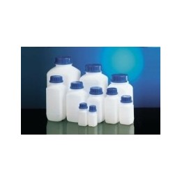 White PE-HD Chemical Bottle 750 ml, GL 54 | Hornik