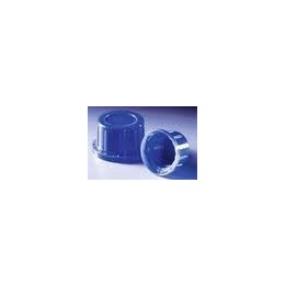 Blue PP Screw Cap for 100 ml Bottles, Pack of 10 | Hornik