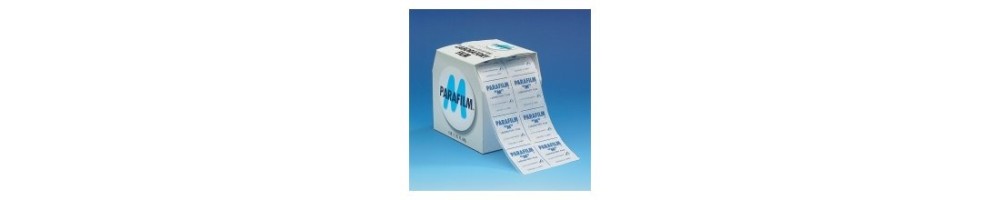 Parafilm, naklejki zamykające i etykiety – Wyposażenie lab